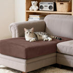 Hokway Velvet Couch Cushion Covers Chaise Cover Water Resistant Seat Covers - Image 5