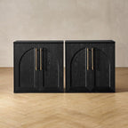mopio Blake Storage Cabinet, Small Modular Accent Display Sideboard Buffet by MopioInc