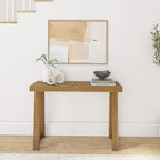 Plank+Beam Solid Wood Console Table, 46 Inch, Sofa Table, Narrow Entryway Table - Image 2