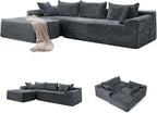 Korser 110" L-Shaped Modular Sectional Sofa - Image 9