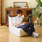 N&V Fireside Floor Sofa- Mid-Century Modern Armless Lounge Chair - Image 3