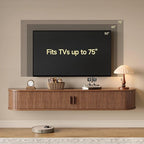 63" Floating TV Stand with Power Outlet - Image 3