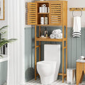 VIAGDO Over The Toilet Storage Cabinet, Tall Bathroom Cabinet Organizer by VIAGDO