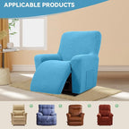 Cupuamon Recliner Chair Covers, Lazy Boy Recliner Covers Stretch Reclining - Image 5