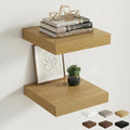 Dreamland Floating Shelves for Wall, Small Deep Floating Shelf Square Wall Shelf by Dreamland
