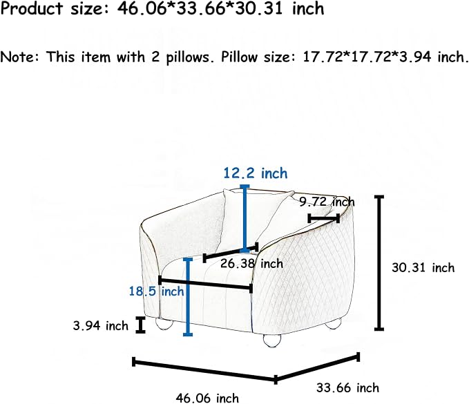 3-Piece Luxury Velvet Sofa Set for Living Room, Elegant Design Couch Set - Image 9