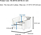 2-Piece Luxury Velvet Sofa Set for Living Room, Elegant Design Couch Set - Image 9