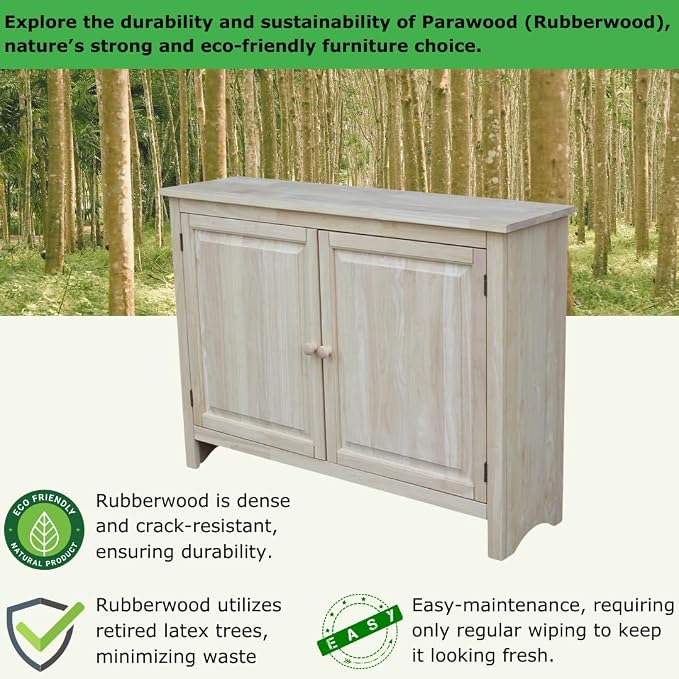Solid Wood Hall Cupboard - Image 6