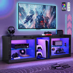 chartustriable LED TV Stands W/Power Outlet by chartustriable