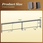 SUPERJARE 110.2 Inch Sofa Table - Image 2