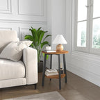 sthmec Side Table, Small Round End Table - Image 4