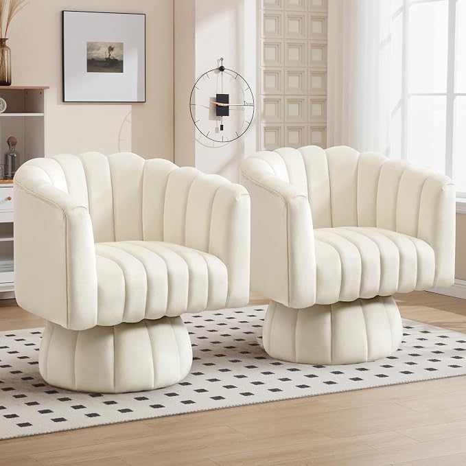 Swivel Accent Barrel Chair - Image 8