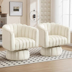 Swivel Accent Barrel Chair - Image 8