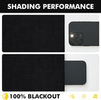 MIULEE 100% Blackout Linen Curtains - Image 7