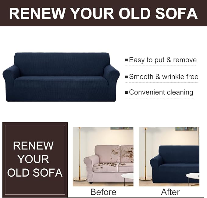 U-NICE HOME Stretch Couch Cover Slipcover - Image 5