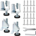 Heavy Duty Leveling Feet, 4 Pack Adjustable Furniture Levelers by Celuisiva