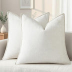 decorUhome Summer Couch Euro Sham Throw Pillow Covers 26x26 Set of 2, by decorUhome