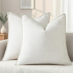 decorUhome Summer Couch Throw Pillow Covers 16x16 Set of 2, Decorative Soft by decorUhome