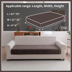 OHSIO Sectional Couch Covers, Wear Resistant Stretch Sofa Covers Washable Soft - Image 2