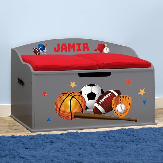 DIBSIES Personalized Creative Wonders Toy Box, 30 x 19.25 x 18 inches, - Image 3