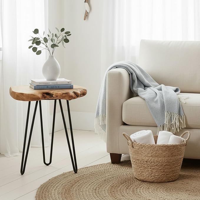 WELLAND Live Edge Side Table - Image 5