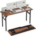 TEMI Long Computer Desk Folding Table by TEMI