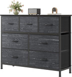Sweetcrispy 7 Drawer Dresser, Fabric Storage Tower Organizer by Sweetcrispy