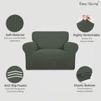 Easy-Going Stretch Oversized Chair Slipcover - Image 3