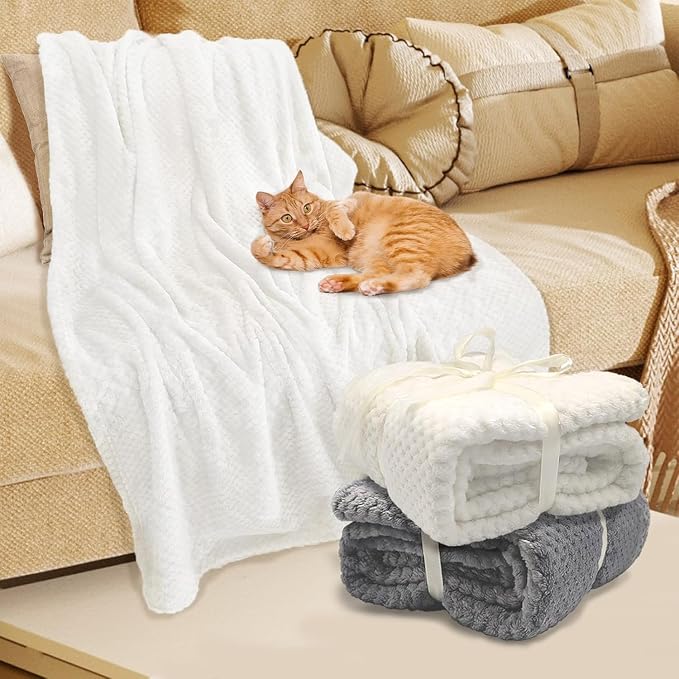 12 Pack Fleece Throw Blankets 50x60 Inches - Image 8