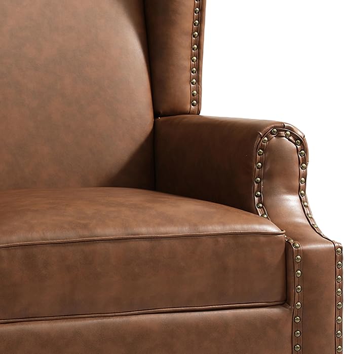 Pia Ricco High Back Floral Accent Chair - Image 5
