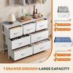Sweetcrispy 7 Drawer Dresser - Image 4
