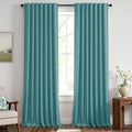 MIULEE 100% Blackout Linen Curtains by MIULEE