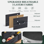 7-Drawer Dresser for Bedroom, Anti-Tip Wide Storage Organizer Fabric Chest of - Image 7