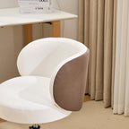 VINGLI Cute Small Swivel Desk Chair Comfy - Image 2