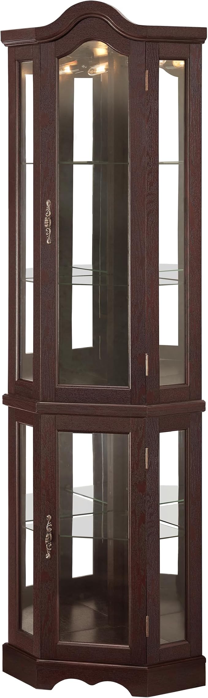 Glass Corner Display Cabinet - Image 9
