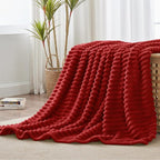 BEDELITE Ribbed Twin Blanket for Couch & Bed, Warm Yet Lightweight, Ribbed - Image 4