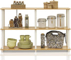 Furinno TURN-N-TUBE Storage Shelves, 3-Tier 47.4 Wide Book Shelf, Corner Shelf - Image 7