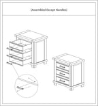 Knocbel Farmhouse Nightstand - Image 8