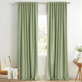 INOVADAY 100% Blackout Linen Curtains by INOVADAY