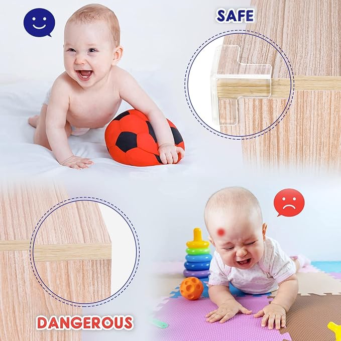 16 Corner Protector Baby, T-Shape Table Protectors - Image 3