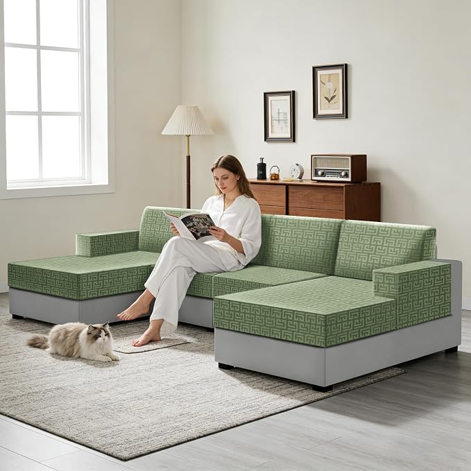 UNBBRRL Stretch Couch Backrest Cushion Cover - Image 6