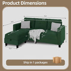 Convertible Sectional Sofa - Image 2