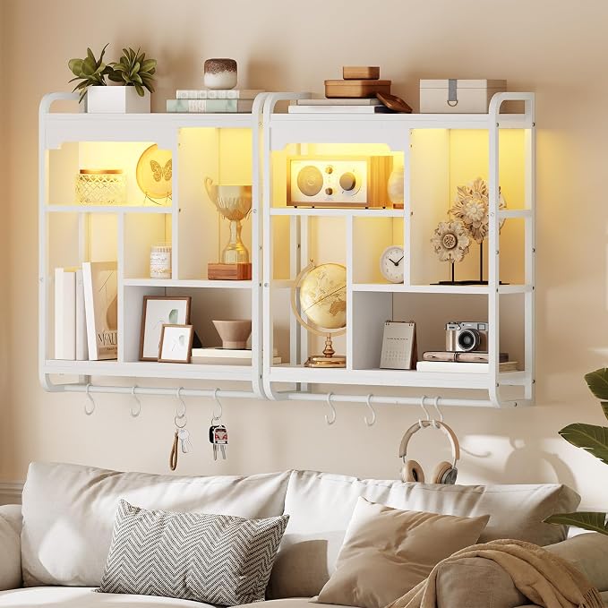 HOOBRO Gaming Floating Shelves - Image 4