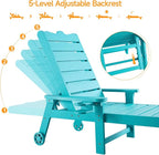 ONBRILL Patio Chaise Lounge Set of 2, Outdoor Lounge Chairs - Image 5