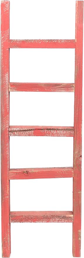 BARNWOODUSA Rustic Decorative Ladder - Image 2