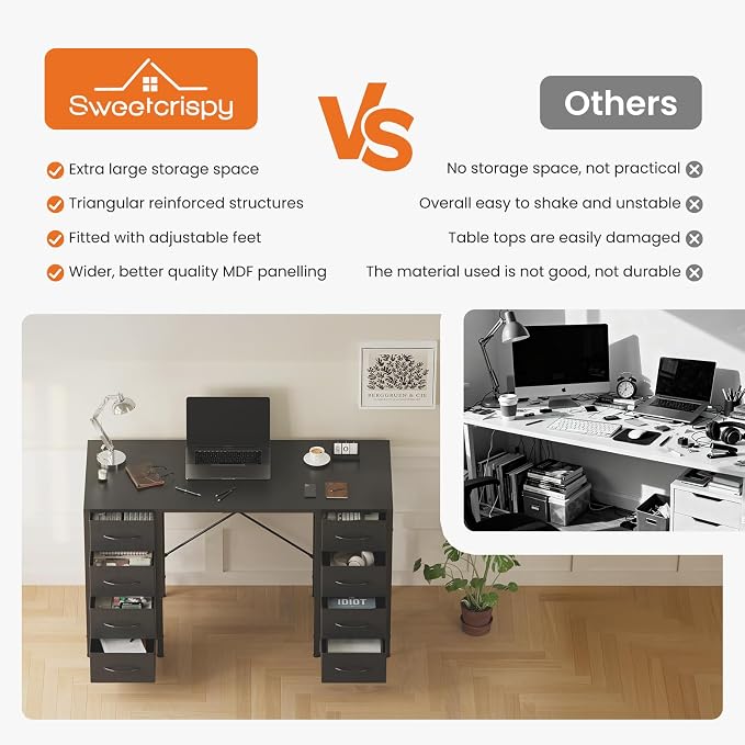 Sweetcrispy Computer Gaming Desk - Image 6