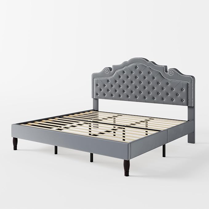 Allewie King Size Bed Frame - Image 9