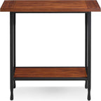 Ironcraft Solid Wood and Metal Console Table - Image 6