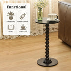 Fultyle Round Side Table, Small Drink Table - Image 7
