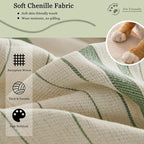 DREAMINGO Couch Cover Reversible Chenille 3 Seat Sofa Covers - Image 4